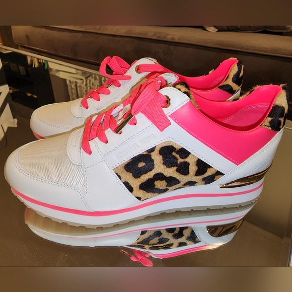 michael kors billie trainer sneakers